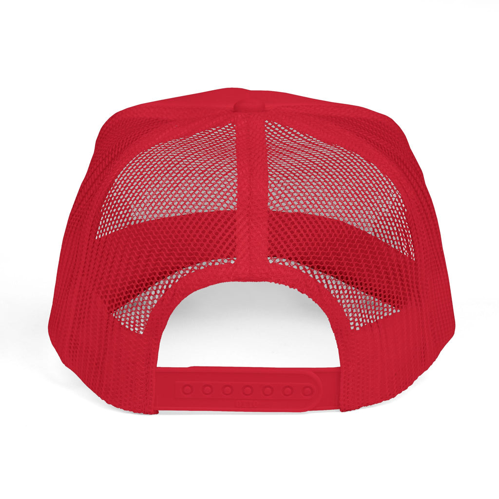 Trucker Cap — "Make America Great Again 45-47" Red Mesh Hat
